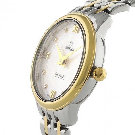 Swiss Omega De Ville Prestige 24.4mm Ladies Watch O42420246055001