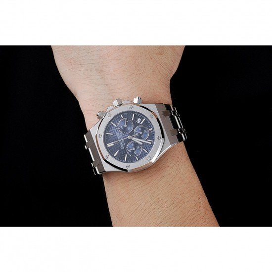 Audemars Piguet Royal Oak Chronograph Blue Dial Stainless Steel Bracelet 1454028