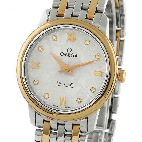 Swiss Omega De Ville Prestige 27.4mm Ladies Watch O42420276052002