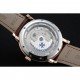 Vacheron Constantin Tourbillion Power Reserve White Dial Gold Case Brown Leather Bracelet 1454274