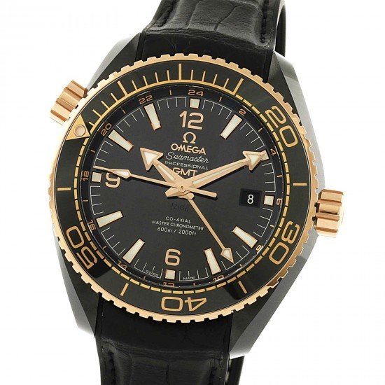 Swiss Omega Seamaster Planet Ocean 600m Co-Axial GMT 45.5mm Mens Watch O21563462201001