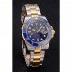 Swiss Rolex Submariner Blue Dial And Bezel Two Tone Steel Gold Bracelet