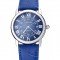 Swiss Cartier Ronde Solo Stainless Steel Case Blue Dial Roman Numerals 622193