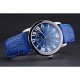 Swiss Cartier Ronde Solo Stainless Steel Case Blue Dial Roman Numerals 622193