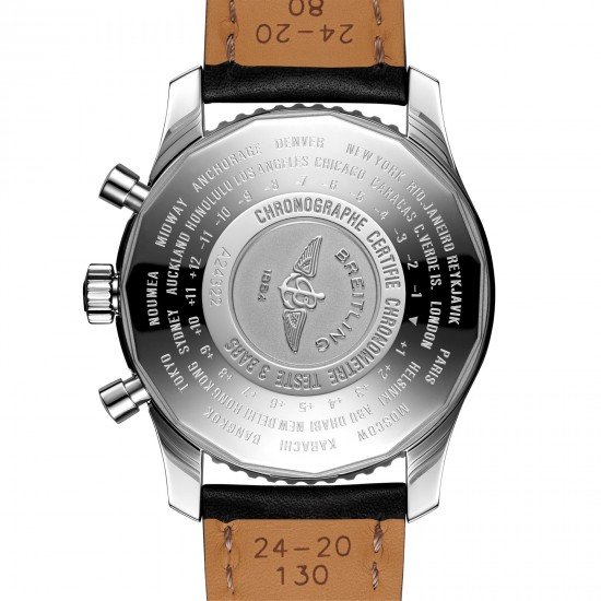Swiss Breitling Navitimer 1 Chronograph GMT 46 A24322121B2X1