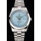 Rolex Day Date 40 Ice Blue Dial Stainless Steel Case And Bracelet