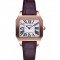 Cartier Santos 100 Polished Rose Gold Bezel 621921