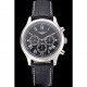 Longines Master Collection Black Leather Strap Black Dial 80224