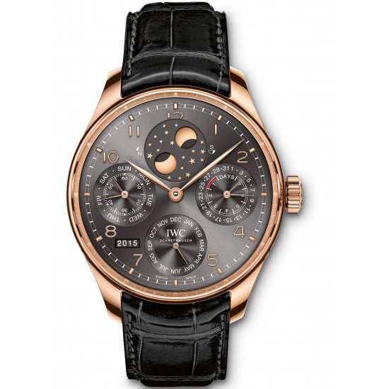 AAA Replica IWC Portugieser Perpetual Calendar Perpetual Double Moonphase Mens Watch IW503404