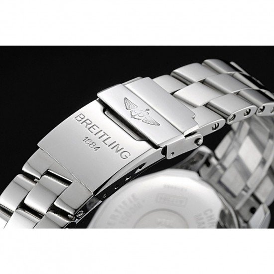 Breitling Superocean Chronograph II Black Dial Stainless Steel Bracelet 622428