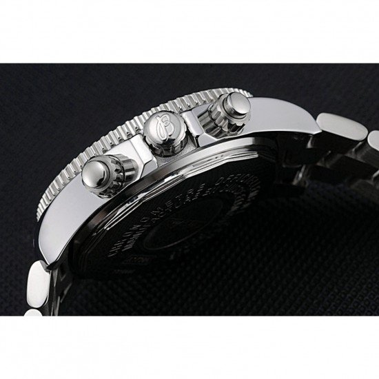 Breitling Superocean Chronograph II Black Dial Stainless Steel Bracelet 622428