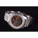 Breitling for Bentley Stainless Steel Strap Brown Dial