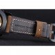 Panerai Luminor GMT Ion Plated Stainless Steel Bezel Khaki Leather Bracelet 622315