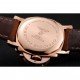 Panerai Radiomir White Dial Diamond Bezel Rose Gold Case Brown Suede Leather Strap 1453799