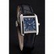 Cartier Tank MC Stainless Steel Case Black Dial Black Leather Strap 622174