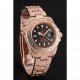 Swiss Rolex Submariner Skull Limited Edition Black Dial Rose Gold Case And Bracelet 1454086