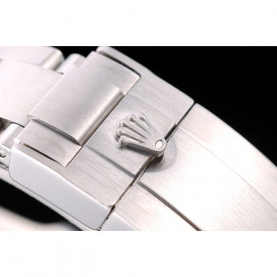 Rolex Explorer Stainless Steel Bezel White Dial Watch