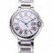 Swiss Cartier Ballon Bleu de Cartier White Dial Roman Numerals Stainless Steel Bracelet 622555