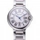 Swiss Cartier Ballon Bleu de Cartier White Dial Roman Numerals Stainless Steel Bracelet 622555