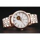 Vacheron Constantin Tourbillon White Dial Rose Gold Case And Bracelet