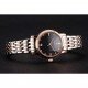 Vacheron Constantin Fine Black Dial With Diamonds Rose Gold Case Two Tone Bracelet