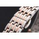 Vacheron Constantin Fine Black Dial With Diamonds Rose Gold Case Two Tone Bracelet