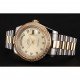 Swiss Rolex Day-Date Champagne Dial Gold Diamond Case Two Tone Stainless Steel Bracelet 1453974