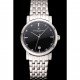 Vacheron Constantin Fine Black Dial Stainless Steel Case And Bracelet