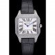 Cartier Santos 100 Diamond Silver Bezel 621909