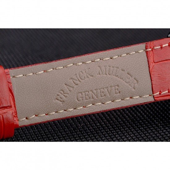 Franck Muller Casablanca Red Croco Leather Band 621644