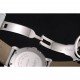 Cartier Ronde White Dial Stainless Steel Case White Leather Strap