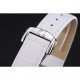 Omega Speedmaster Chronograph White Dial White Leather Bracelet 622452