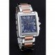 Cartier Tank MC Blue Dial Stainless Steel Case Two Tone Bracelet 622700