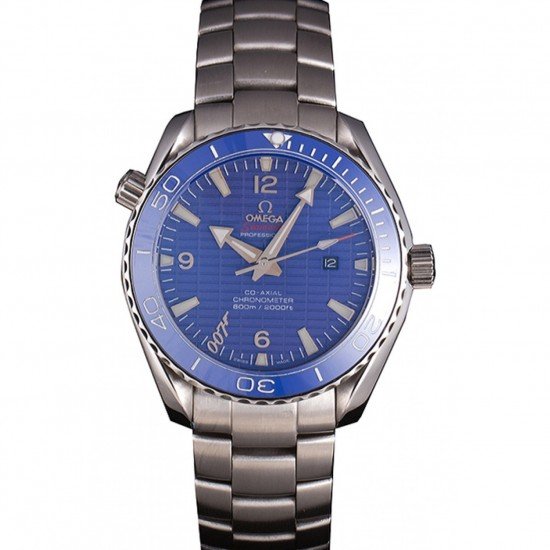 Omega James Bond Skyfall Watch with Blue Dial and Blue Bezel om230 621382