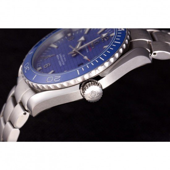Omega James Bond Skyfall Watch with Blue Dial and Blue Bezel om230 621382