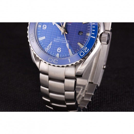 Omega James Bond Skyfall Watch with Blue Dial and Blue Bezel om230 621382