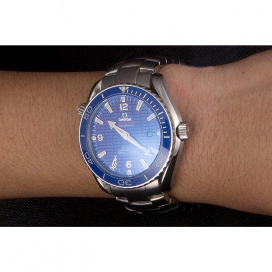 Omega James Bond Skyfall Watch with Blue Dial and Blue Bezel om230 621382