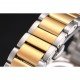 Omega Globemaster Black Dial Stainless Steel Case Gold Bezel Two Tone Bracelet