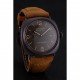 Swiss Panerai Radiomir Black Seal Brown Dial Black Case Brown Leather Strap