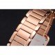 Cartier Tank Anglaise 30mm White Dial Diamonds Rose Gold Case Rose Gold Bracelet