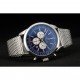 Breitling Transocean Stainless Steel Case Blue Dial