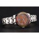 Rolex Datejust Pearlmaster 39 Cognac Dial Stainless Steel Case And Bracelet