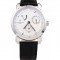 Vacheron Constantin Malte Power Reserve White Dial Stainless Steel Case Black Leather Bracelet