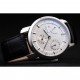 Vacheron Constantin Malte Power Reserve White Dial Stainless Steel Case Black Leather Bracelet