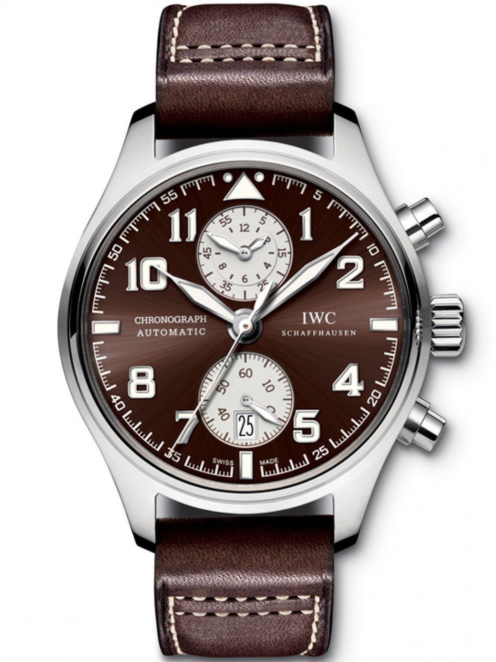 AAA Replica IWC Pilot Chronograph Saint Exupery Mens Watch IW387806
