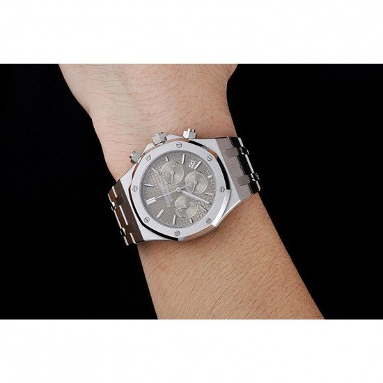 Audemars Piguet Royal Oak Chronograph Grey Dial Stainless Steel Bracelet 1454027