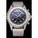 Swiss Breitling Professional Chronospace Black Dial Stainless Steel Case And Bracelet 622874