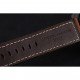 Swiss Panerai Luminor GMT Ceraica Black Dial Black Case Brown Leather Strap