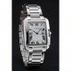 Cartier Tank Anglaise 30mm White Dial Stainless Steel Case And Bracelet