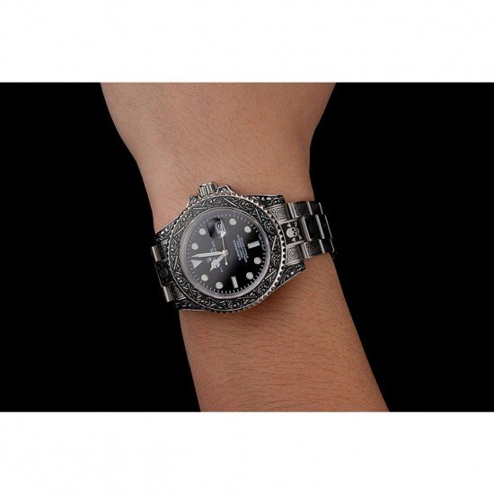 Swiss Rolex Submariner Skull Limited Edition Black Dial Vintage Case And Bracelet 1454090